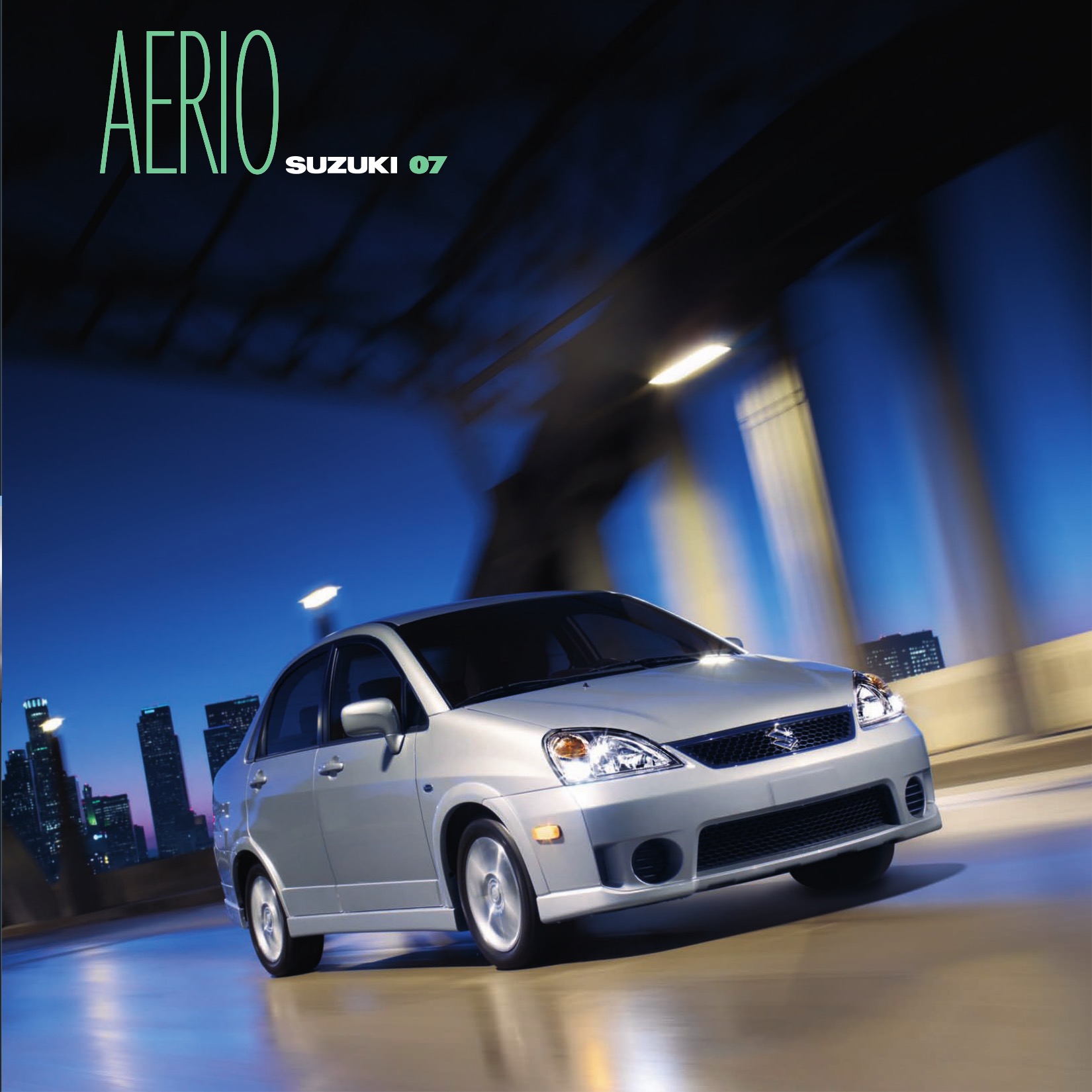 2007 Suzuki Aerio Brochure